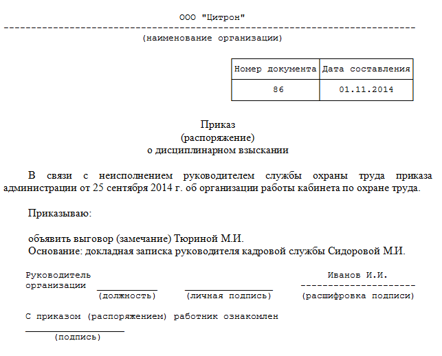 Содержание статьи по статье 192 пункт 1