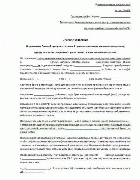 Документы и порядок действий при выселении взрослого инвалида по суду из квартиры